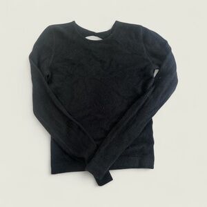 Black 100% Cashmere Sweater
